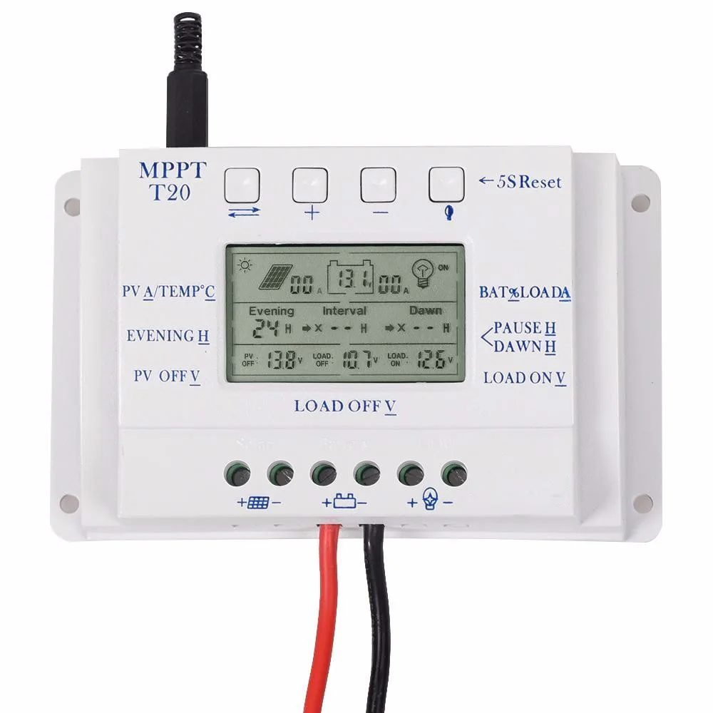 1PC MPPT PWM Solar Charge Cont – обзор и цена Pwm Charge Controller
