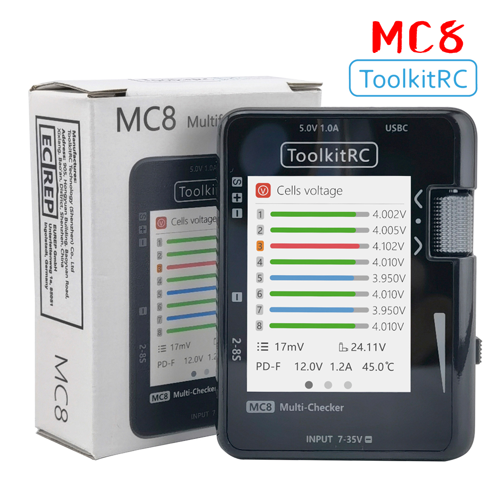 ToolkitRC MC8 SC100 Mini Size  – обзор и цена Pwm Charge Controller