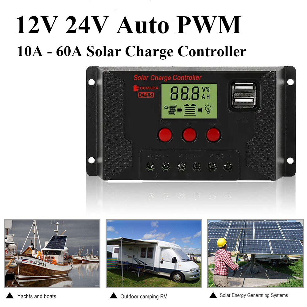 Solar Charge Controller 12V 24 – обзор и цена Pwm Charge Controller