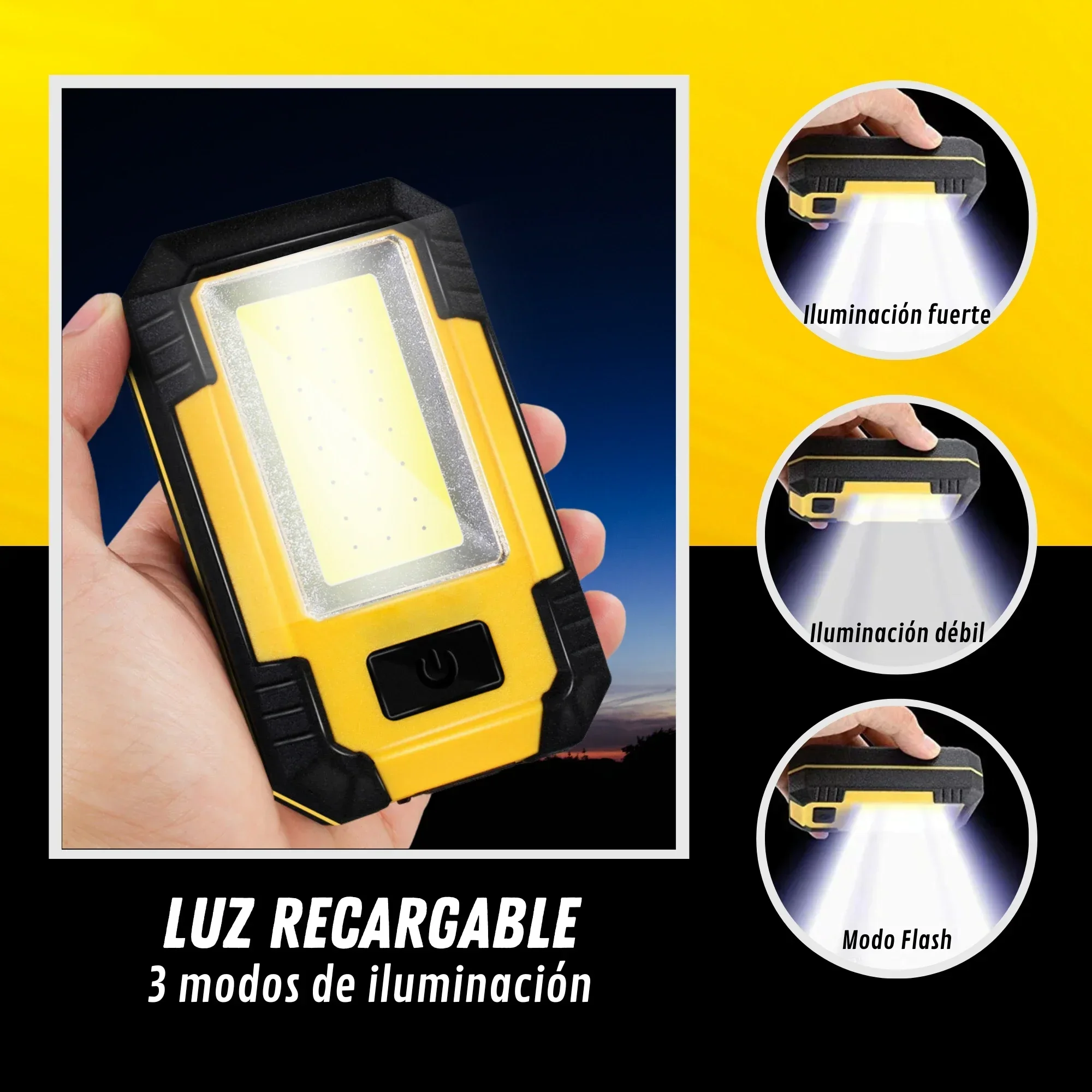 4000MaH Rechargeable Work Ligh – обзор и цена Renewable Energy Sources