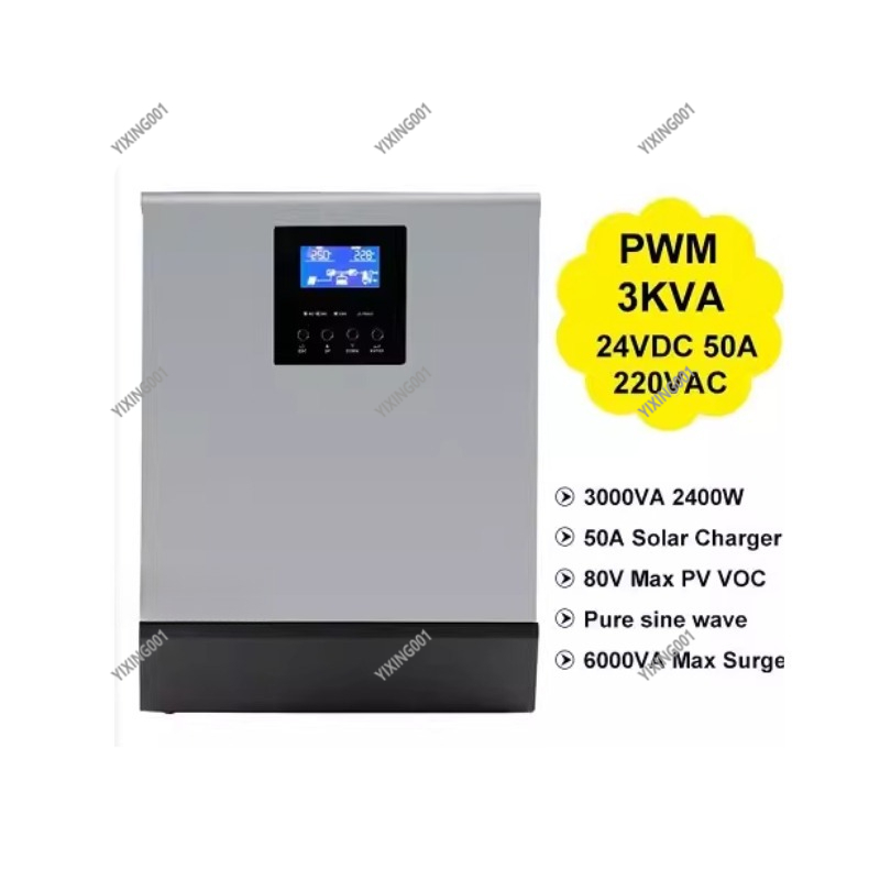3KVA/2400W 24V Solar Inverter  – обзор и цена Pwm Charge Controller