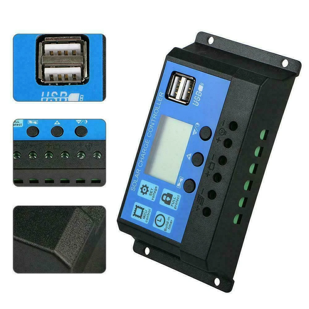PWM 20A 12/24V Regulator Solar – обзор и цена Pwm Charge Controller