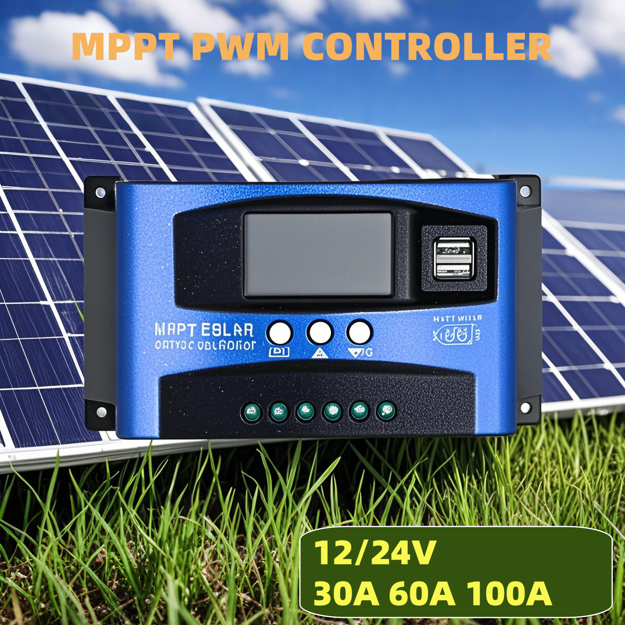 MPPT PWM 12V 24V Solar Charge  – обзор и цена Pwm Charge Controller