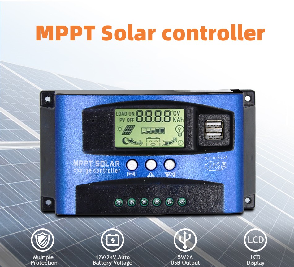 MPPT PWM 12V 24V Solar Charge  – обзор и цена Pwm Charge Controller