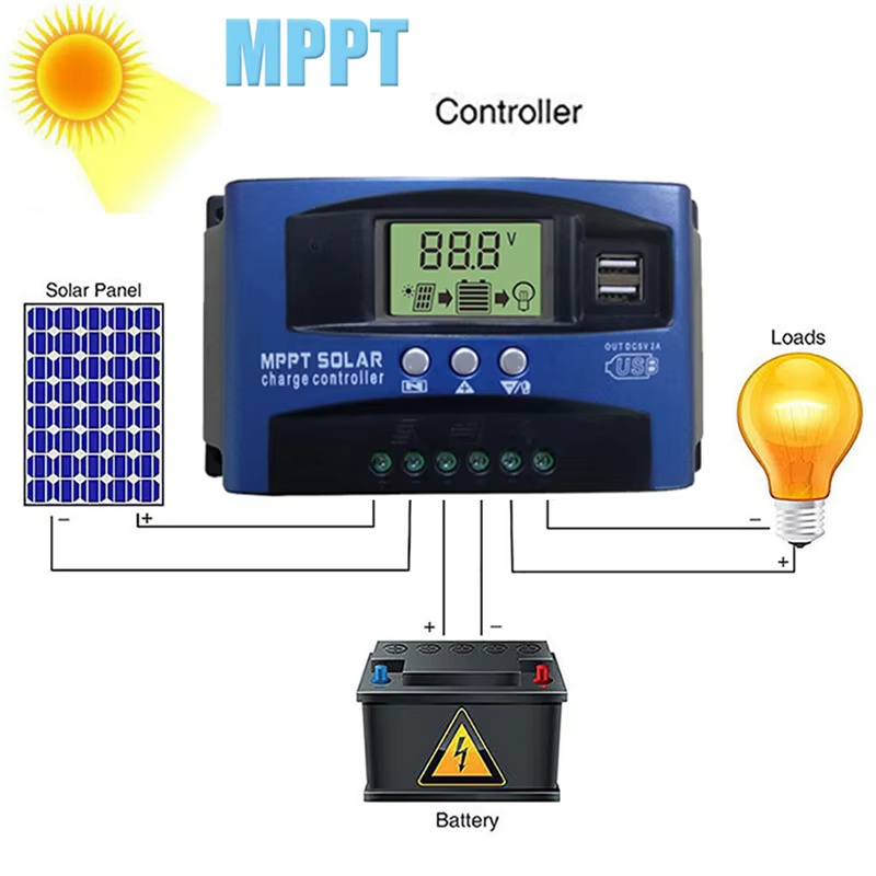MPPT PWM 12V 24V Solar Charge  – обзор и цена Pwm Charge Controller